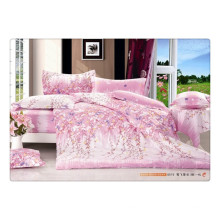 100 coton 40s 128 * 68 luxueux, doux, haute qualité, pigment, impression, literie, couette, couette, ensemble, guangzhou